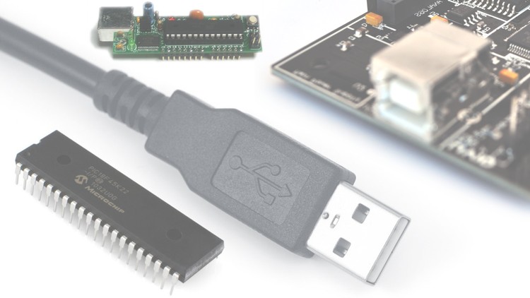 Master USB Interfacing with PIC Microcontroller