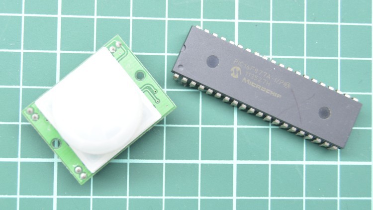 Master Motion Detection with PIC Microcontroller: Secure It