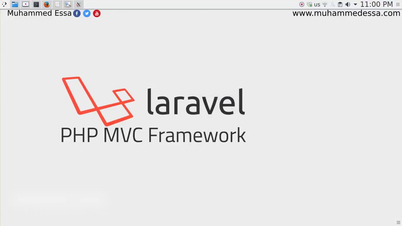 دورة Laravel PHP MVC framework بالعربي