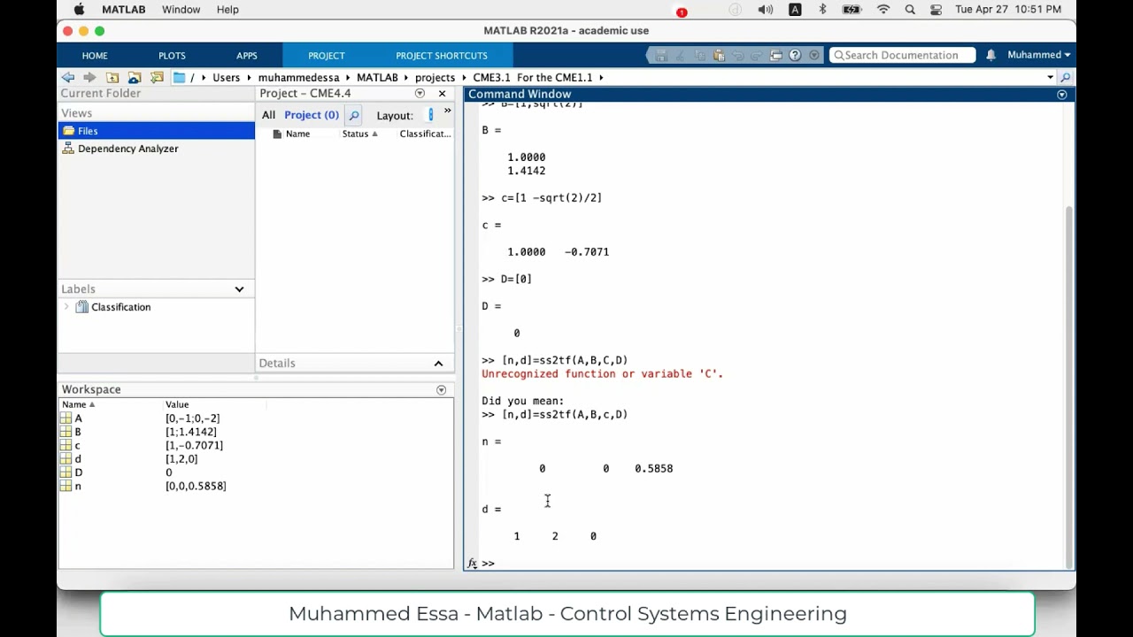 MATLAB Control Systems Engineering | CourseVox | High-Tech E-Learning ...