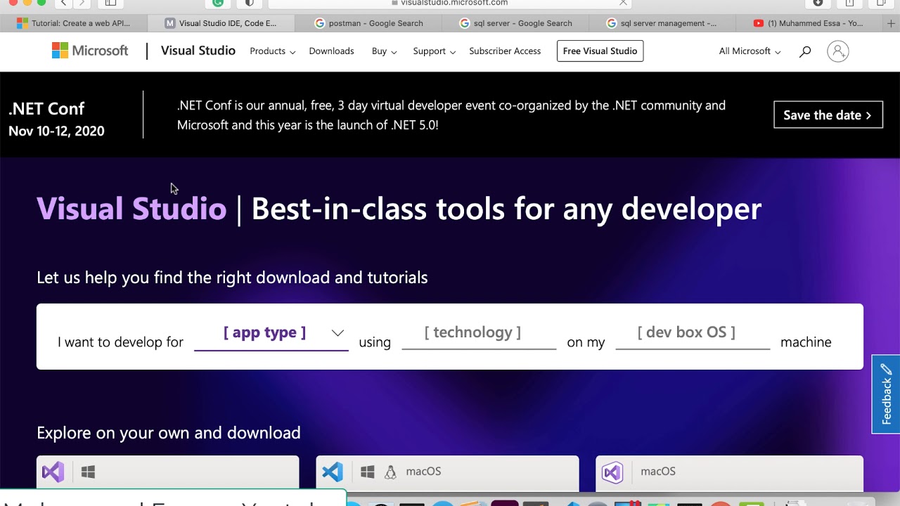ASP.NET Core API with Entity Framework